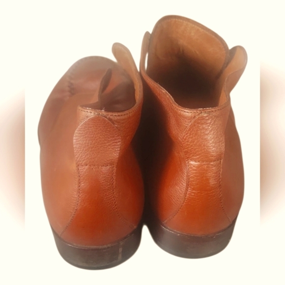 Bruno Magli Savino Men's Brown Leather Italian Chukka Ankle Dress Boots 10 1/2 M - Picture 4 of 7